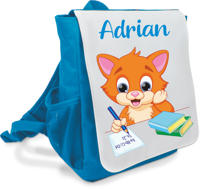 Bild von   rucksack mit wunschnamen katzepng | Individuelle 🎁 persönliche 🎁 personalisierte Geschenke bedruckt ▪ bestickt ▪ graviert