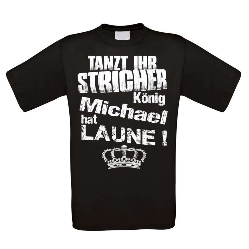 Bild von   herren t shirt modell tanzt ijpg | Individuelle 🎁 persönliche 🎁 personalisierte Geschenke bedruckt ▪ bestickt ▪ graviert