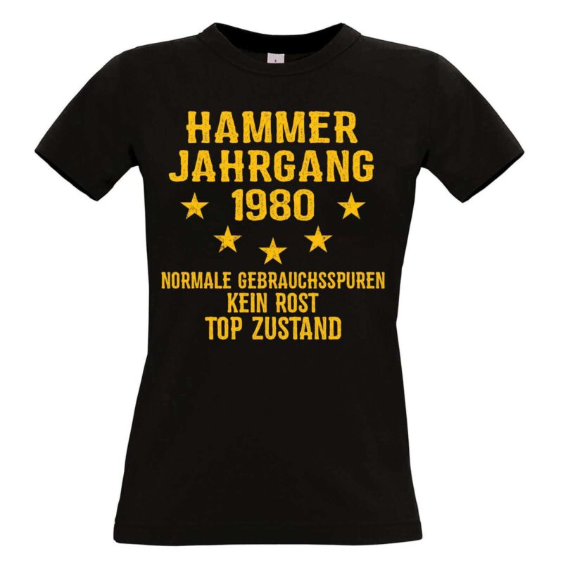 Bild von   damen t shirt modell hammer jjpg | Individuelle 🎁 persönliche 🎁 personalisierte Geschenke bedruckt ▪ bestickt ▪ graviert