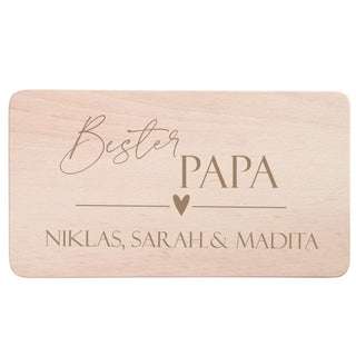 Bild von   fruehstuecksbrett bester papajpg | Individuelle 🎁 persönliche 🎁 personalisierte Geschenke bedruckt ▪ bestickt ▪ graviert
