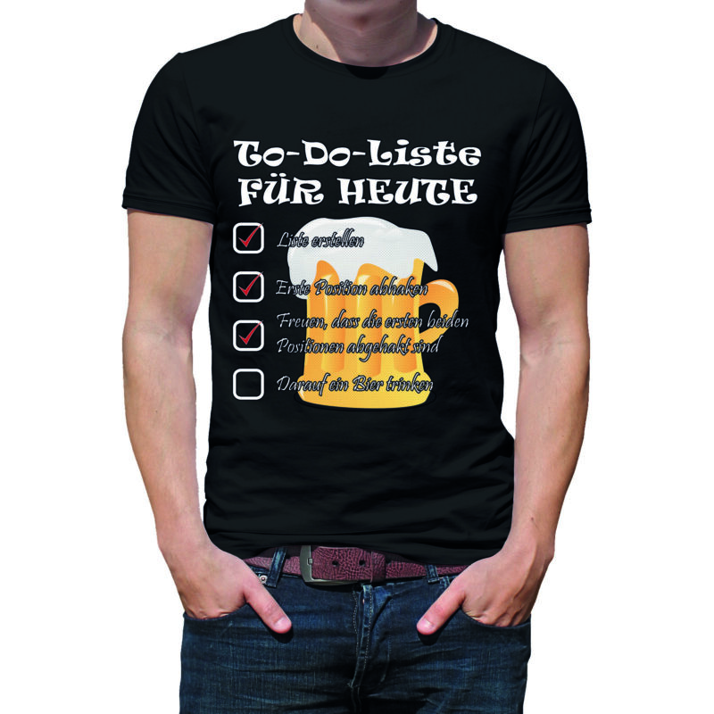Bild von   herren t shirt modell to do ljpg | Individuelle 🎁 persönliche 🎁 personalisierte Geschenke bedruckt ▪ bestickt ▪ graviert