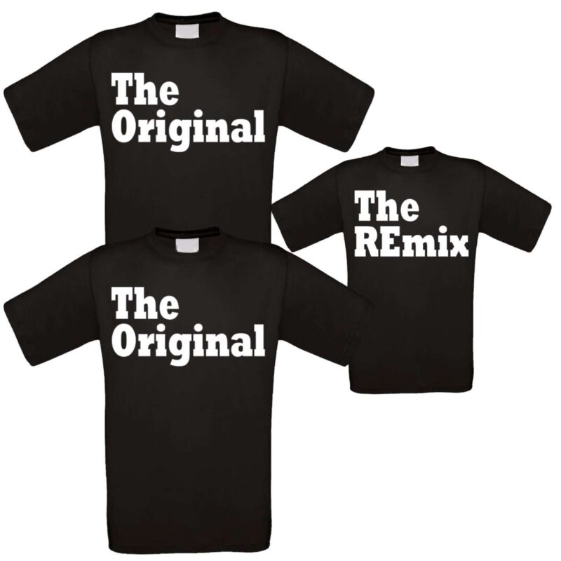 Bild von   familienshirts schwarz in versjpg | Individuelle 🎁 persönliche 🎁 personalisierte Geschenke bedruckt ▪ bestickt ▪ graviert