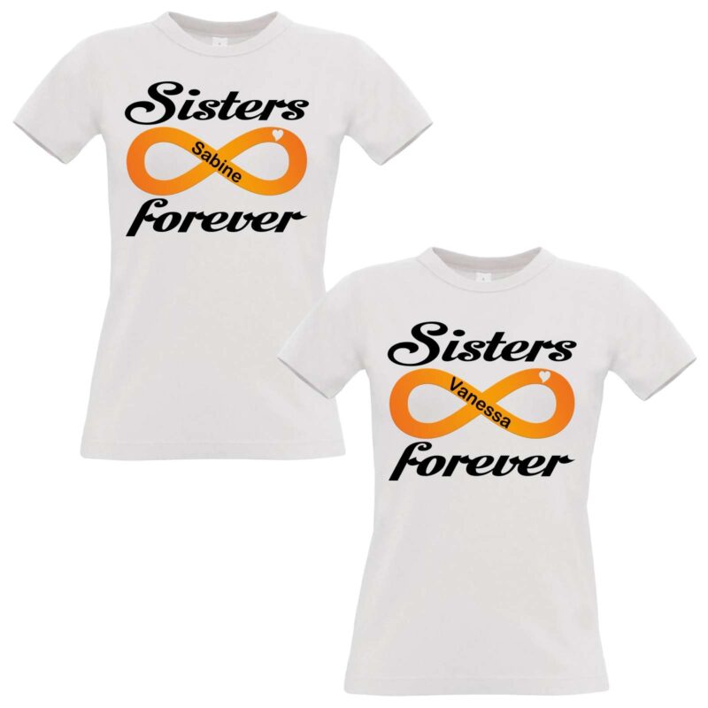 Bild von   schwesternshirt weiss er erjpg | Individuelle 🎁 persönliche 🎁 personalisierte Geschenke bedruckt ▪ bestickt ▪ graviert