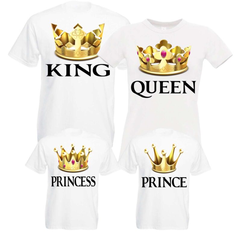 Bild von   familienshirts in weiss fuer vjpg | Individuelle 🎁 persönliche 🎁 personalisierte Geschenke bedruckt ▪ bestickt ▪ graviert
