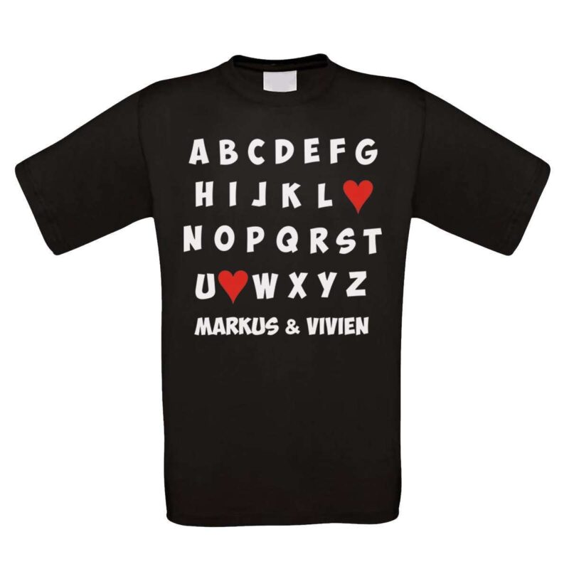 Bild von   funshirt weiss oder schwarzjpg | Individuelle 🎁 persönliche 🎁 personalisierte Geschenke bedruckt ▪ bestickt ▪ graviert