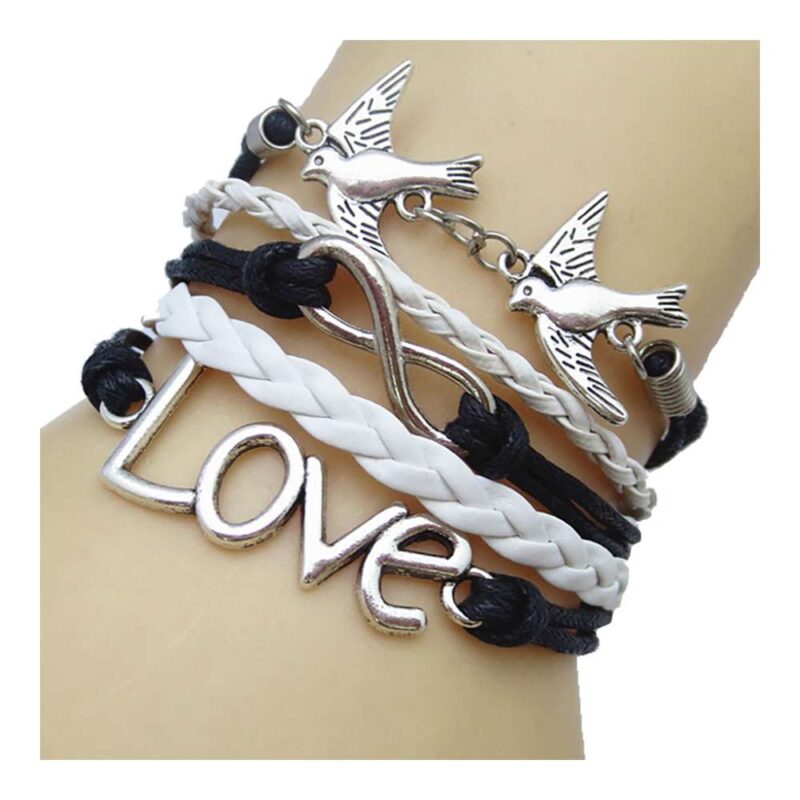 Bild von   unendlichkeits armband modelljpg | Individuelle 🎁 persönliche 🎁 personalisierte Geschenke bedruckt ▪ bestickt ▪ graviert