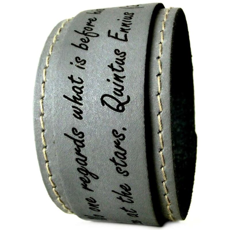 Bild von   lederarmband mit gravur und stjpg | Individuelle 🎁 persönliche 🎁 personalisierte Geschenke bedruckt ▪ bestickt ▪ graviert