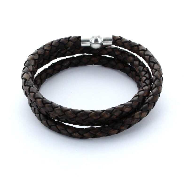 Bild von   lederarmband  cm geflochtenjpg | Individuelle 🎁 persönliche 🎁 personalisierte Geschenke bedruckt ▪ bestickt ▪ graviert