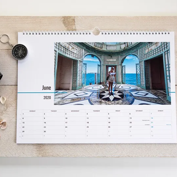 Bild von   wandkalender a querjpg | Individuelle 🎁 persönliche 🎁 personalisierte Geschenke bedruckt ▪ bestickt ▪ graviert