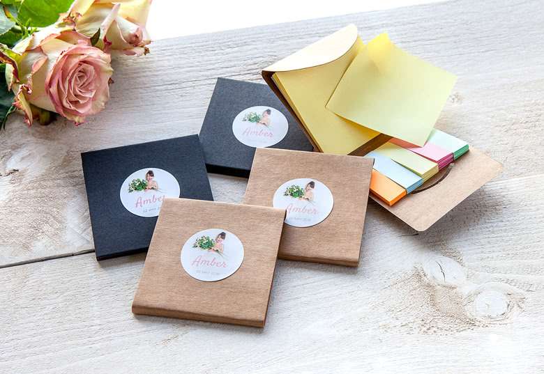 Bild von   haftnotizbuch schwarz er sejpg | Individuelle 🎁 persönliche 🎁 personalisierte Geschenke bedruckt ▪ bestickt ▪ graviert