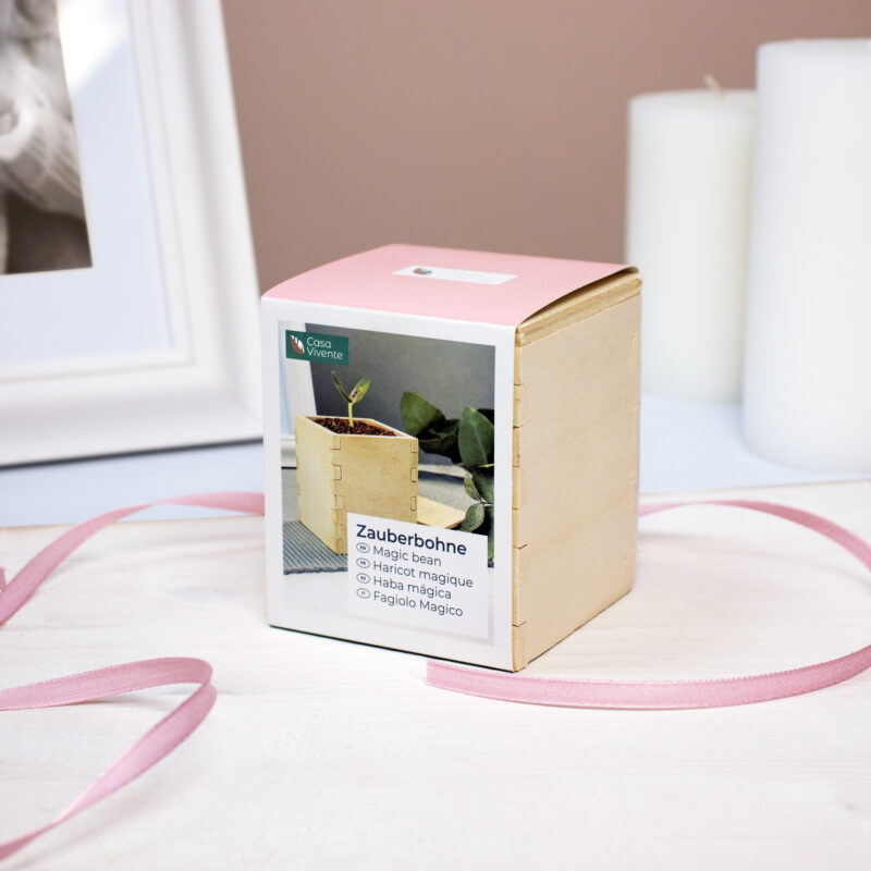 Bild von   zauberbohne mit gravur liebejpg | Individuelle 🎁 persönliche 🎁 personalisierte Geschenke bedruckt ▪ bestickt ▪ graviert