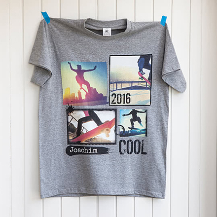 Bild von   t shirt grau ljpg | Individuelle 🎁 persönliche 🎁 personalisierte Geschenke bedruckt ▪ bestickt ▪ graviert