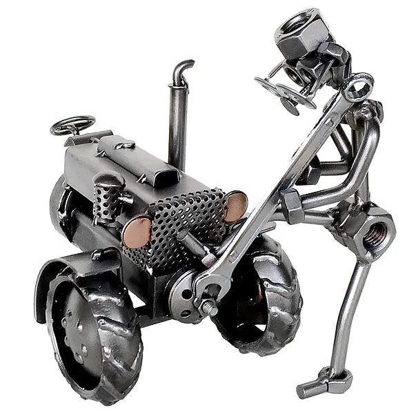 Bild von   schraubenmaennchen traktormechjpg | Individuelle 🎁 persönliche 🎁 personalisierte Geschenke bedruckt ▪ bestickt ▪ graviert