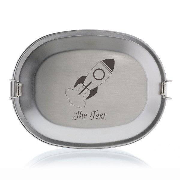 Bild von   vesperdose rakete inkl indijpg | Individuelle 🎁 persönliche 🎁 personalisierte Geschenke bedruckt ▪ bestickt ▪ graviert