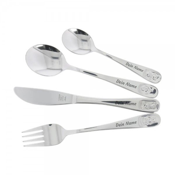 Bild von   kinderbesteck von zwilling mitjpg | Individuelle 🎁 persönliche 🎁 personalisierte Geschenke bedruckt ▪ bestickt ▪ graviert