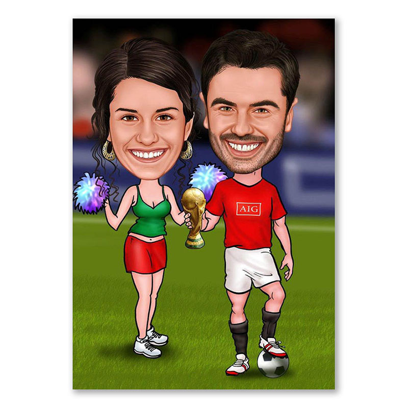 Bild von   erstellung karikatur winner sojpg | Individuelle 🎁 persönliche 🎁 personalisierte Geschenke bedruckt ▪ bestickt ▪ graviert