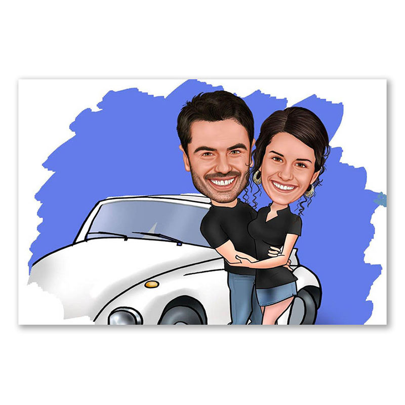 Bild von   erstellung karikatur power anjpg | Individuelle 🎁 persönliche 🎁 personalisierte Geschenke bedruckt ▪ bestickt ▪ graviert