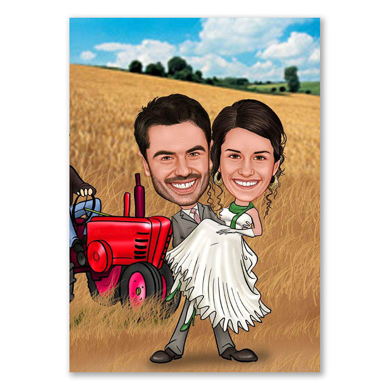 Bild von   erstellung karikatur aehren zujpg | Individuelle 🎁 persönliche 🎁 personalisierte Geschenke bedruckt ▪ bestickt ▪ graviert