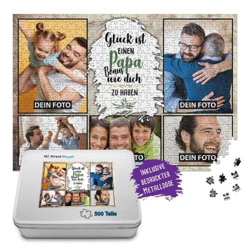 Bild von   foto puzzle fuer den bonuspapajpg | Individuelle 🎁 persönliche 🎁 personalisierte Geschenke bedruckt ▪ bestickt ▪ graviert