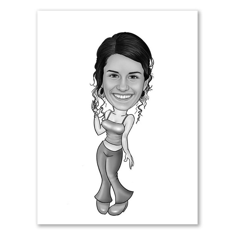 Bild von   erstellung karikatur schickesjpg | Individuelle 🎁 persönliche 🎁 personalisierte Geschenke bedruckt ▪ bestickt ▪ graviert