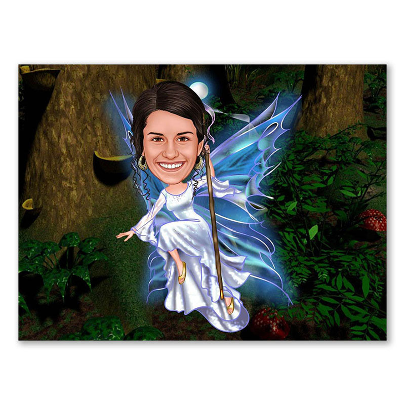 Bild von   erstellung karikatur maerchenjpg | Individuelle 🎁 persönliche 🎁 personalisierte Geschenke bedruckt ▪ bestickt ▪ graviert