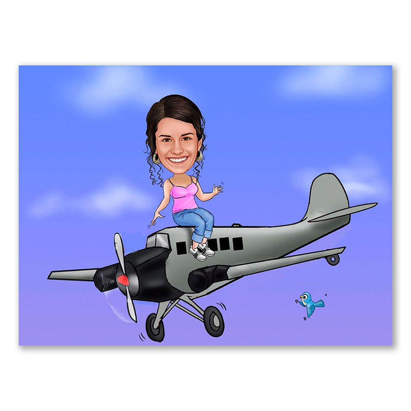 Bild von   erstellung karikatur ueber denjpg | Individuelle 🎁 persönliche 🎁 personalisierte Geschenke bedruckt ▪ bestickt ▪ graviert