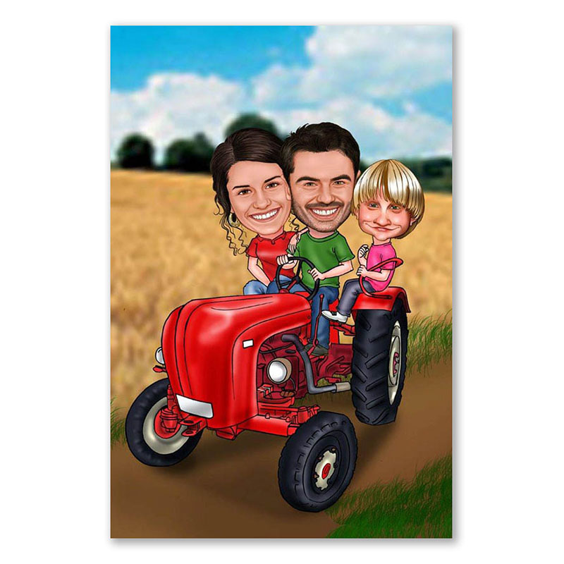 Bild von   erstellung karikatur roter trajpg | Individuelle 🎁 persönliche 🎁 personalisierte Geschenke bedruckt ▪ bestickt ▪ graviert