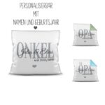 Bild von   kissen fuer maennliche familiejpg | Individuelle 🎁 persönliche 🎁 personalisierte Geschenke bedruckt ▪ bestickt ▪ graviert