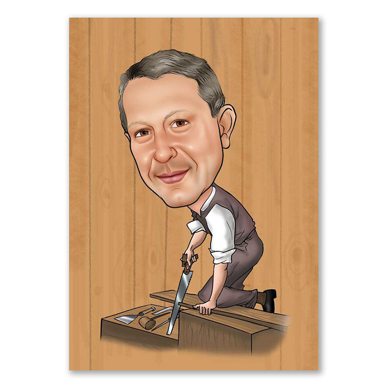 Bild von   erstellung karikatur bretter sjpg | Individuelle 🎁 persönliche 🎁 personalisierte Geschenke bedruckt ▪ bestickt ▪ graviert