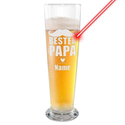 Bild von   graviertes bierglas mit namejpg | Individuelle 🎁 persönliche 🎁 personalisierte Geschenke bedruckt ▪ bestickt ▪ graviert