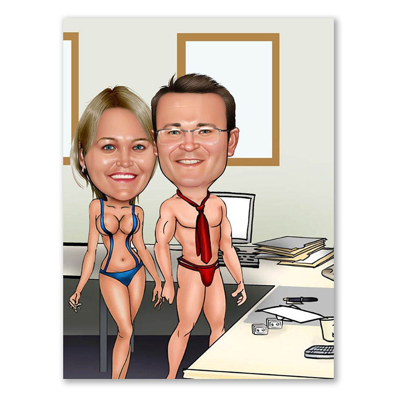 Bild von   erstellung karikatur nackt imjpg | Individuelle 🎁 persönliche 🎁 personalisierte Geschenke bedruckt ▪ bestickt ▪ graviert