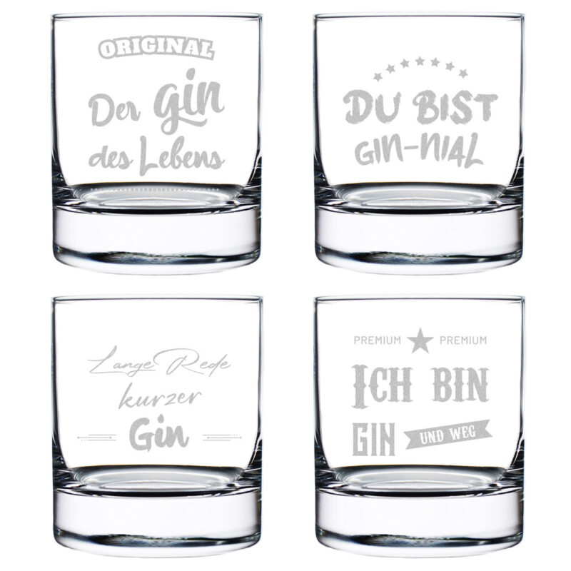 Bild von   ginglas er set mit spruechenjpg | Individuelle 🎁 persönliche 🎁 personalisierte Geschenke bedruckt ▪ bestickt ▪ graviert