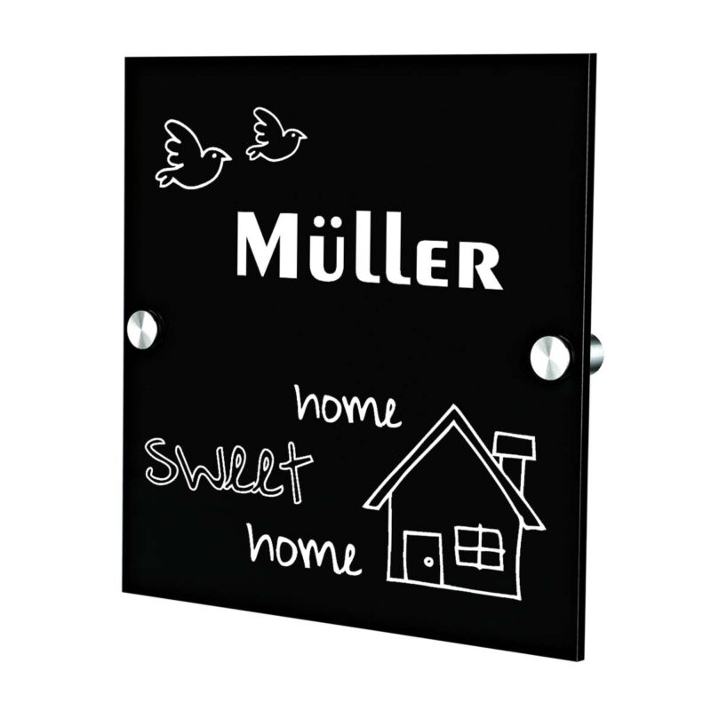 Bild von   plexiglas acryltafel tuerschiljpg | Individuelle 🎁 persönliche 🎁 personalisierte Geschenke bedruckt ▪ bestickt ▪ graviert