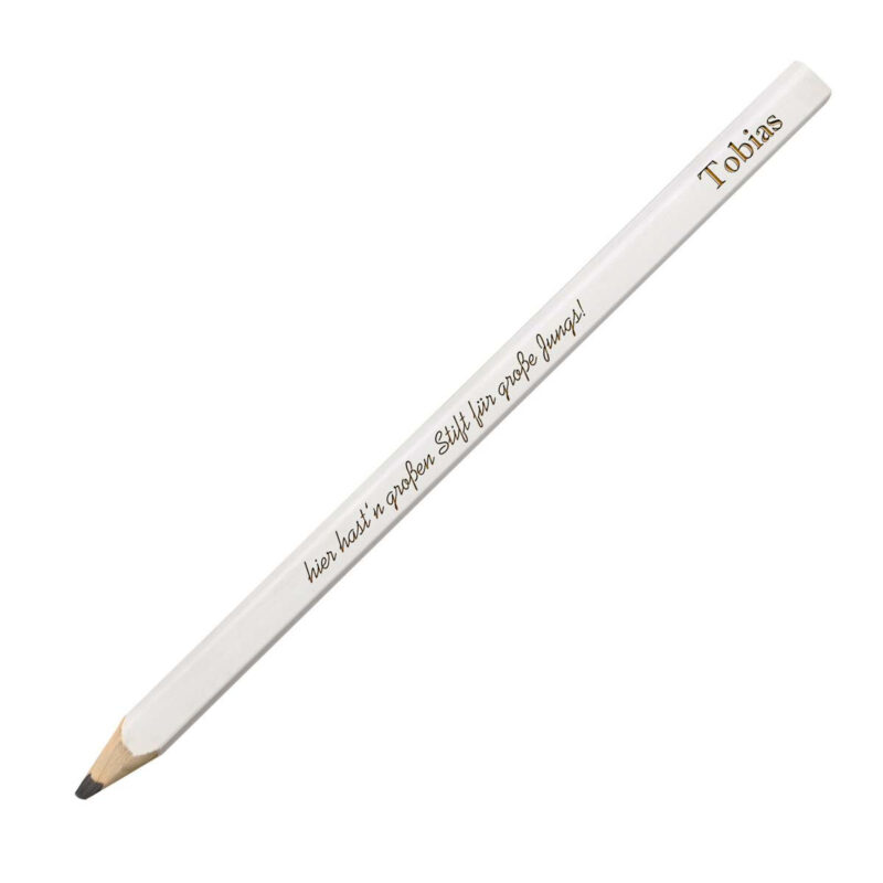 Bild von   zimmermannsstift baubleistiftjpg | Individuelle 🎁 persönliche 🎁 personalisierte Geschenke bedruckt ▪ bestickt ▪ graviert