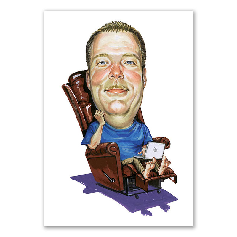 Bild von   erstellung karikatur gemuetlicjpg | Individuelle 🎁 persönliche 🎁 personalisierte Geschenke bedruckt ▪ bestickt ▪ graviert