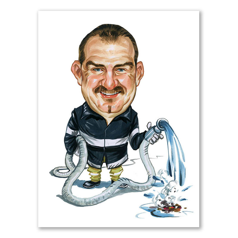 Bild von   erstellung karikatur loeschenjpg | Individuelle 🎁 persönliche 🎁 personalisierte Geschenke bedruckt ▪ bestickt ▪ graviert