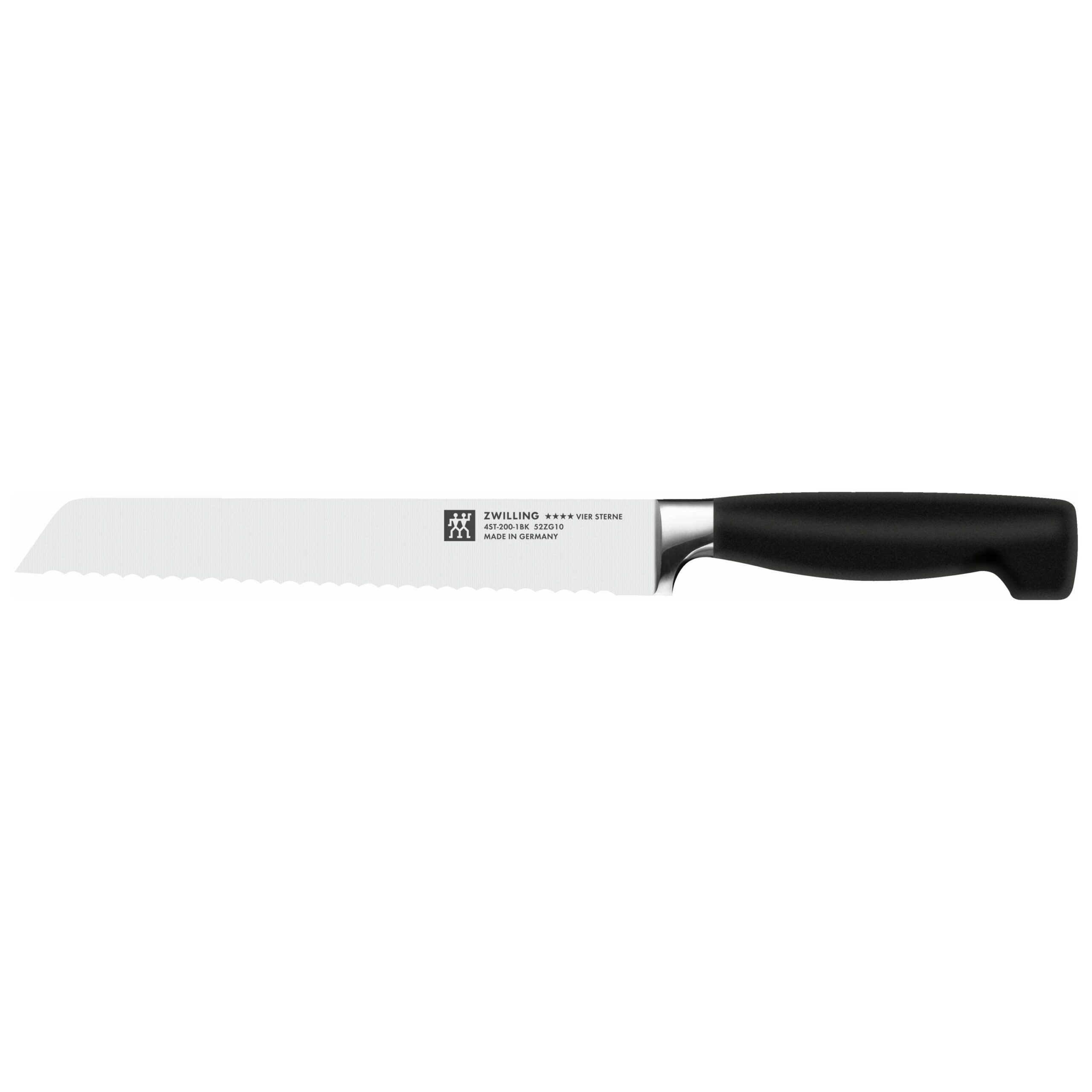 ZWILLING **** VIER STERNE Brotmesser 20 cm, Wellenschliff