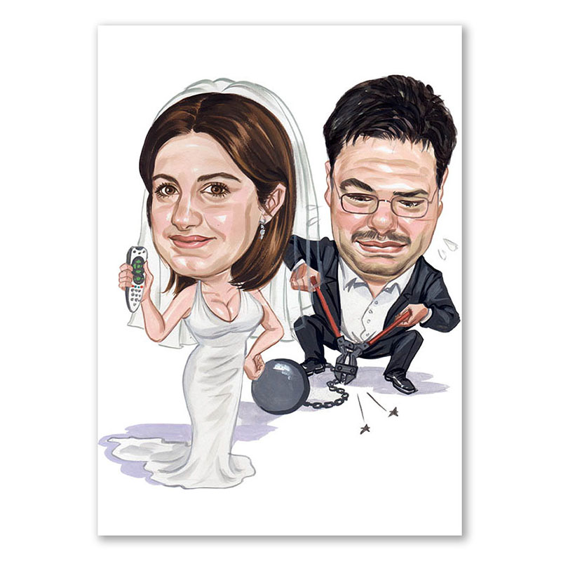 Bild von   erstellung karikatur starke brjpg | Individuelle 🎁 persönliche 🎁 personalisierte Geschenke bedruckt ▪ bestickt ▪ graviert