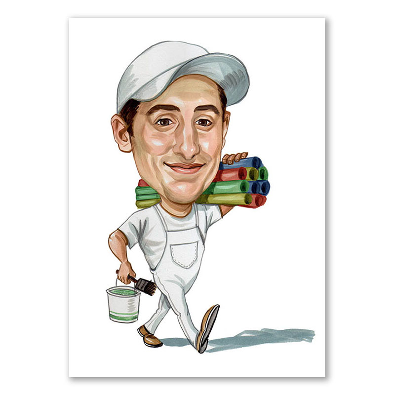 Bild von   erstellung karikatur an die arjpg | Individuelle 🎁 persönliche 🎁 personalisierte Geschenke bedruckt ▪ bestickt ▪ graviert