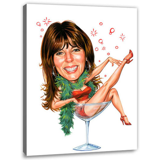 Bild von   erstellung karikatur laechelenjpg | Individuelle 🎁 persönliche 🎁 personalisierte Geschenke bedruckt ▪ bestickt ▪ graviert