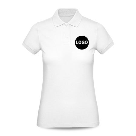 Bild von   damen bio poloshirt bedruckenjpg | Individuelle 🎁 persönliche 🎁 personalisierte Geschenke bedruckt ▪ bestickt ▪ graviert