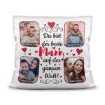 Bild von   collagenkissen mit  fotos fuejpg | Individuelle 🎁 persönliche 🎁 personalisierte Geschenke bedruckt ▪ bestickt ▪ graviert