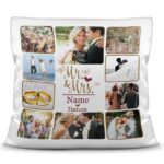 Bild von   fotokissen hochzeitstag mrjpg | Individuelle 🎁 persönliche 🎁 personalisierte Geschenke bedruckt ▪ bestickt ▪ graviert