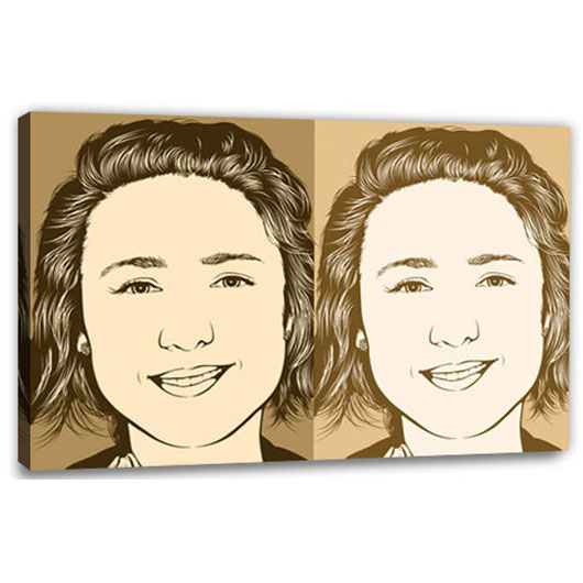 Bild von   pop art  warhol pure  wujpg | Individuelle 🎁 persönliche 🎁 personalisierte Geschenke bedruckt ▪ bestickt ▪ graviert