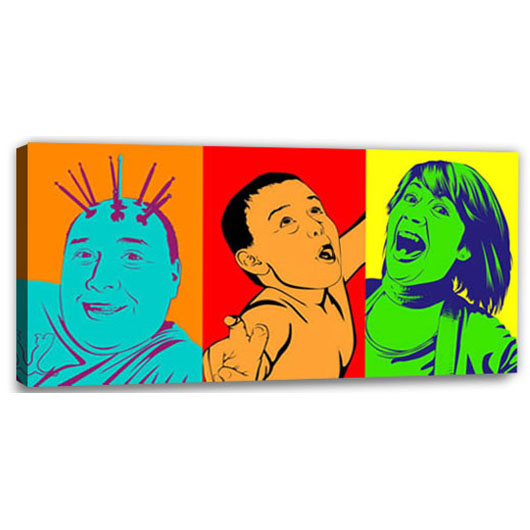 Bild von   pop art  warhol pure  wujpg | Individuelle 🎁 persönliche 🎁 personalisierte Geschenke bedruckt ▪ bestickt ▪ graviert