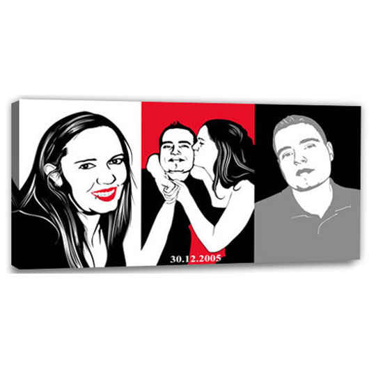 Bild von   pop art  warhol pure  wujpg | Individuelle 🎁 persönliche 🎁 personalisierte Geschenke bedruckt ▪ bestickt ▪ graviert