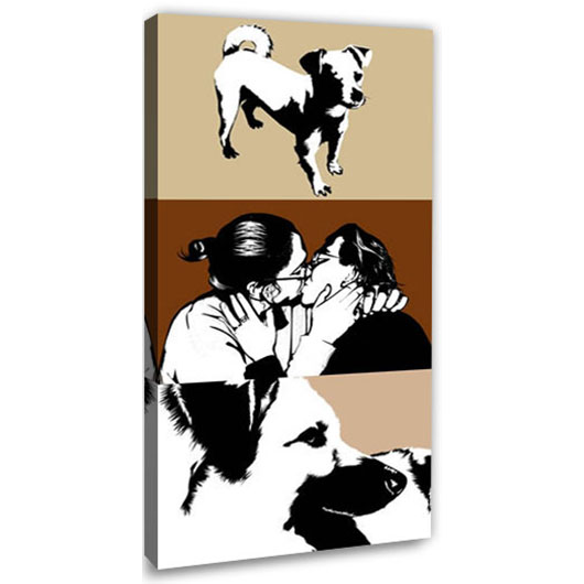 Bild von   pop art  warhol pure  wujpg | Individuelle 🎁 persönliche 🎁 personalisierte Geschenke bedruckt ▪ bestickt ▪ graviert