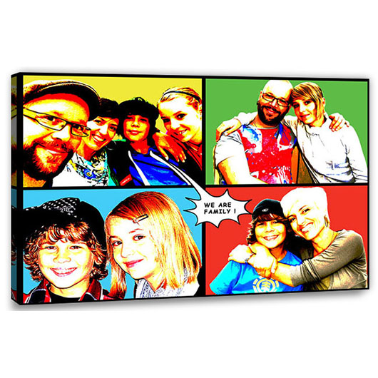 Bild von   pop art  warhol pure  wujpg | Individuelle 🎁 persönliche 🎁 personalisierte Geschenke bedruckt ▪ bestickt ▪ graviert