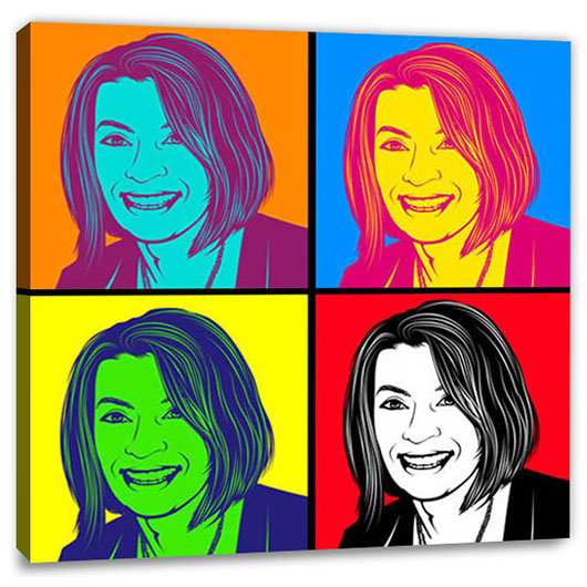 Bild von   pop art  warhol pure  v jpg | Individuelle 🎁 persönliche 🎁 personalisierte Geschenke bedruckt ▪ bestickt ▪ graviert