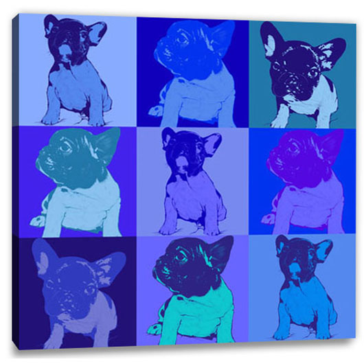 Bild von   pop art  warhol pure  wujpg | Individuelle 🎁 persönliche 🎁 personalisierte Geschenke bedruckt ▪ bestickt ▪ graviert